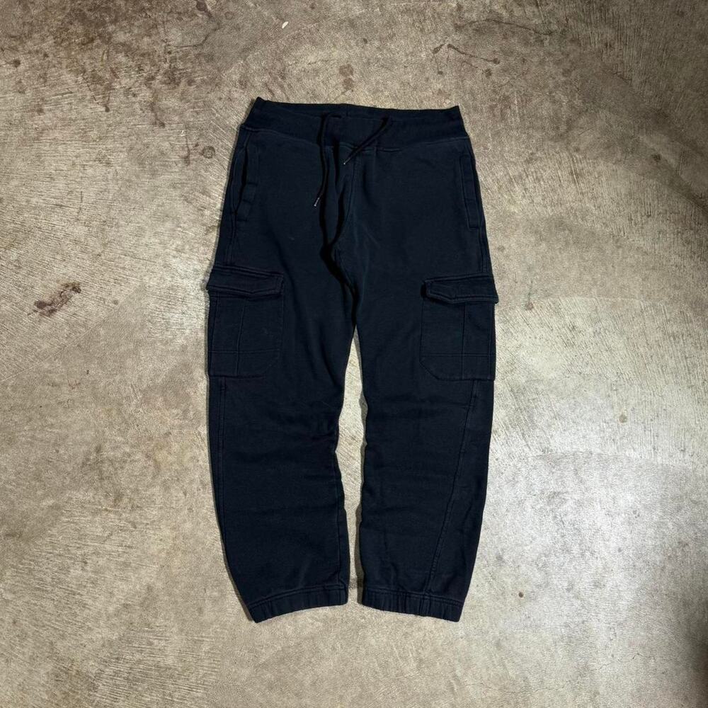 Black Cargo Sweatpants